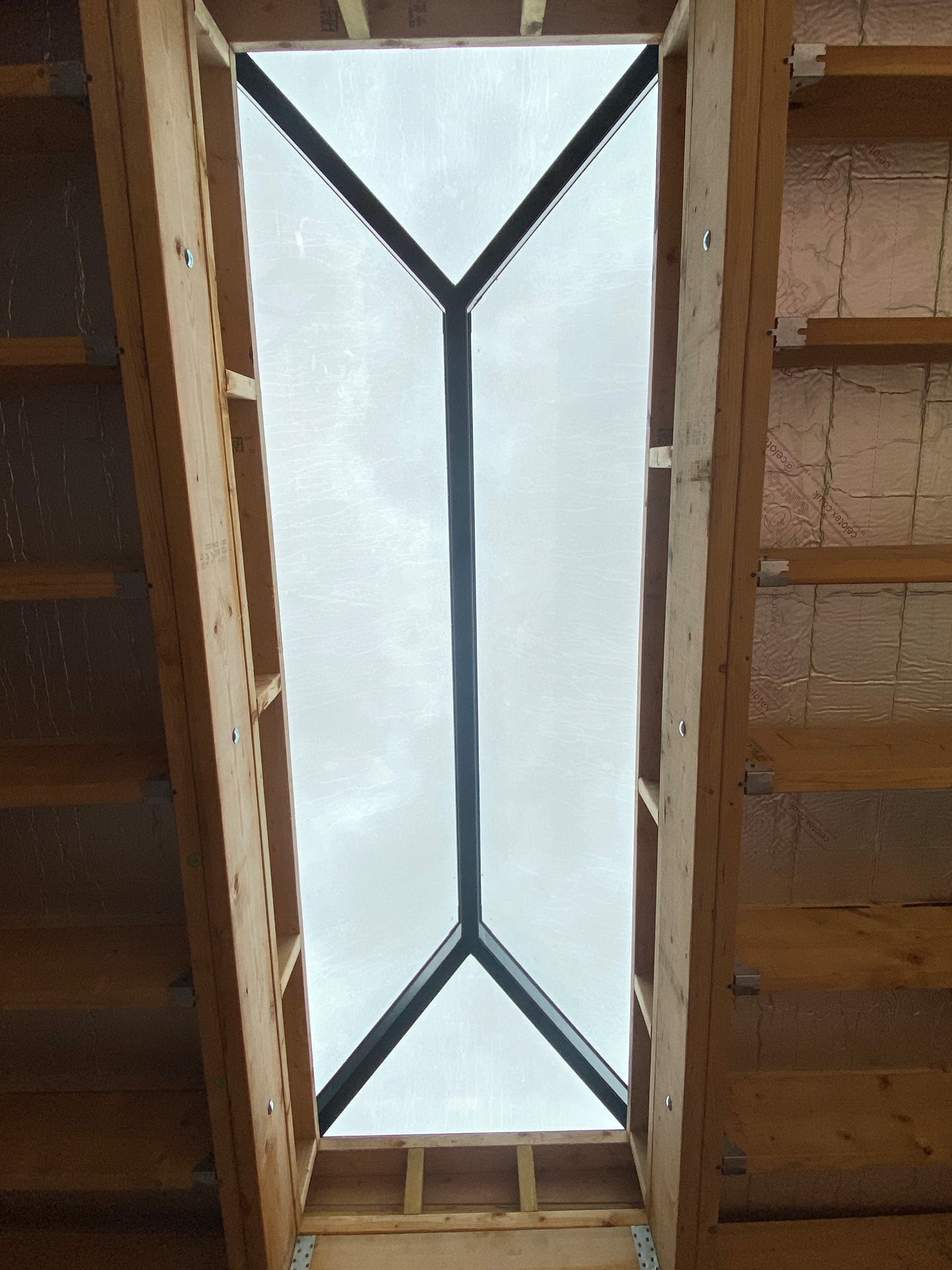 Interior view looking up through a Korniche roof lantern aperture